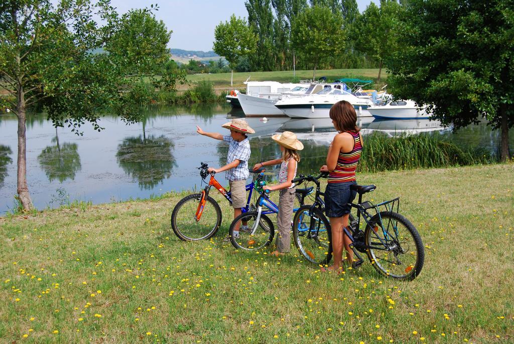 Lagrange Grand Bleu Vacances - Residence Port Lalande Castelmoron-sur-Lot Zewnętrze zdjęcie